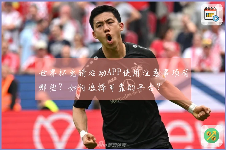 世界杯竞猜活动APP使用注意事项有哪些？如何选择可靠的平台？